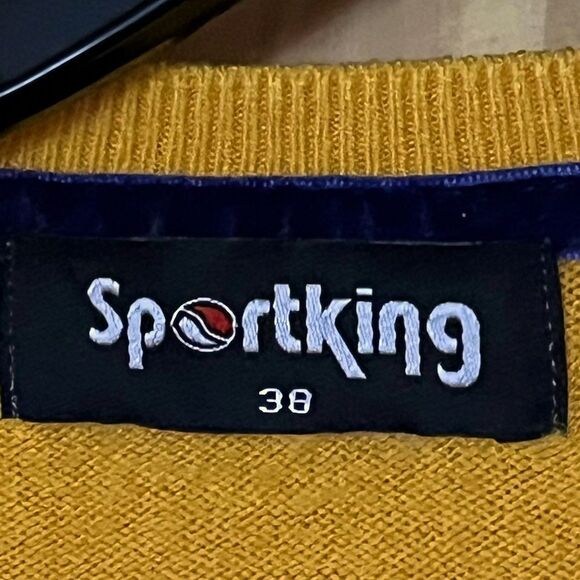 Sport King Crewneck Sweater Yellow L - Picture 3 of 5